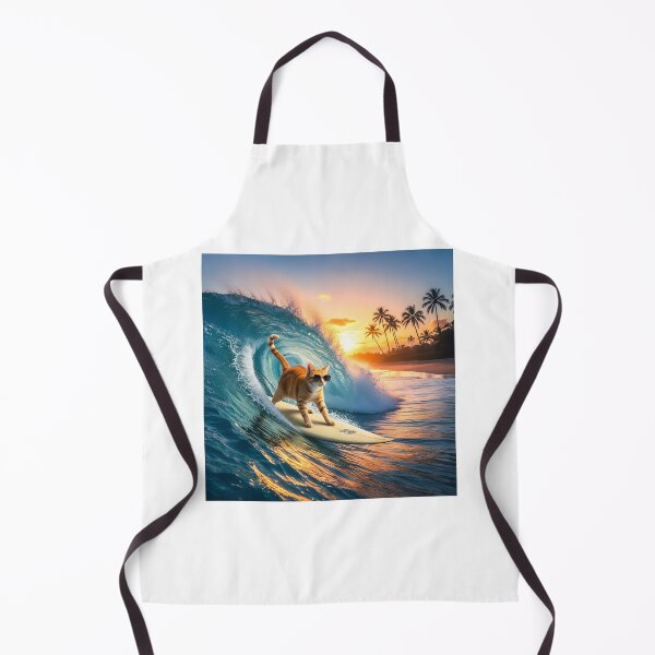 Item preview, Surfing Cat designed and sold by AmraeTees.