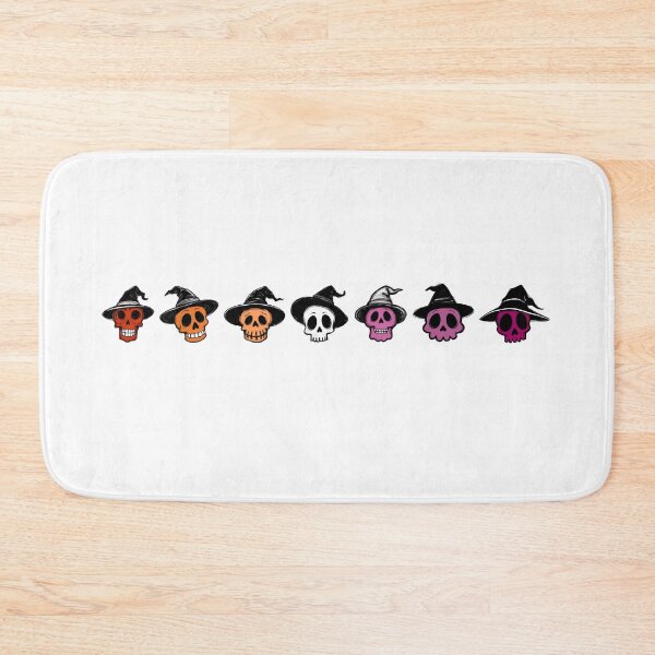 Item preview, Lesbian Doodle Skulls • Lesbian Halloween Pride  designed and sold by Travelslightly.