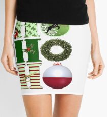 Christmas Fishing Mini Skirt