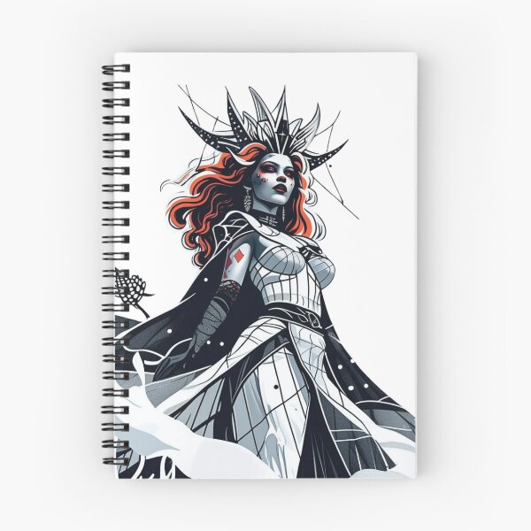 Item preview, Reina de Halloween – Arte de fantasía de terror gótico designed and sold by Medeea Publishing.