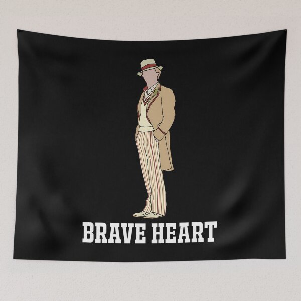 Item preview, The 5th Doctor Brave Heart (White)  	 designed and sold by rlaralflkwb23.