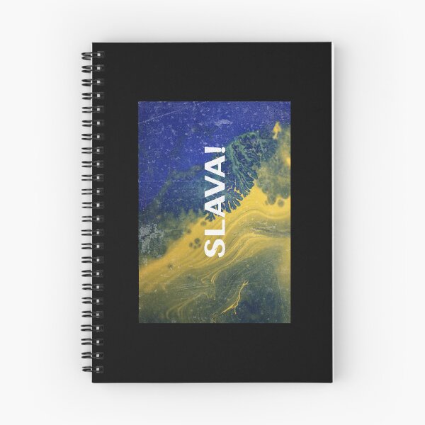 Item preview, Slava Ukraini blue and yellow ukraine support design designed and sold by Uyleesdesign.
