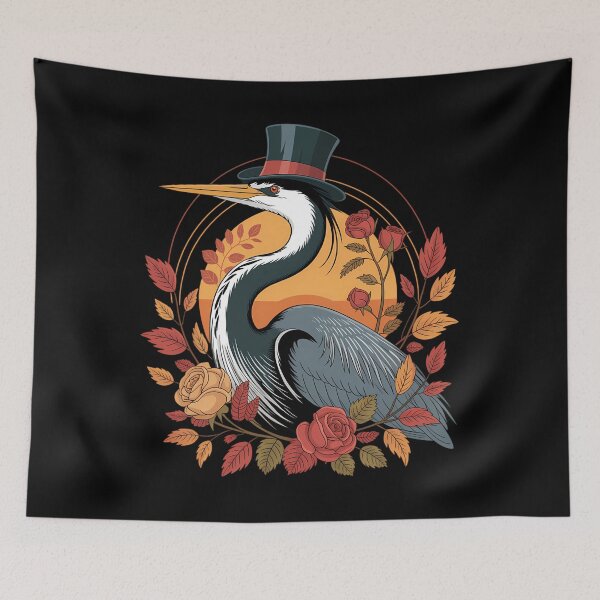 Item preview, Flamingo Fall Leaves Thanksgiving Day Animal designed and sold by BiellaSar.