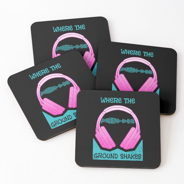 Item preview, Music Lover Headphones | Where The Ground Shakes designed and sold by ObsidianDaz.