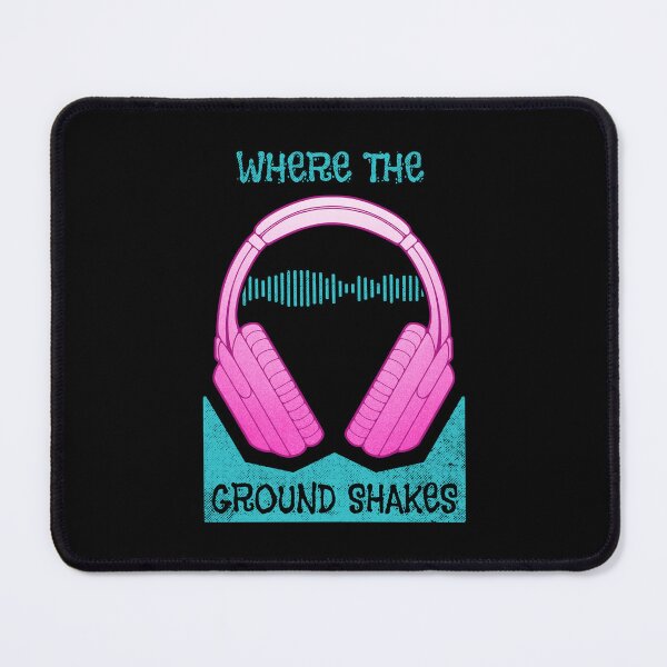 Item preview, Music Lover Headphones | Where The Ground Shakes designed and sold by ObsidianDaz.