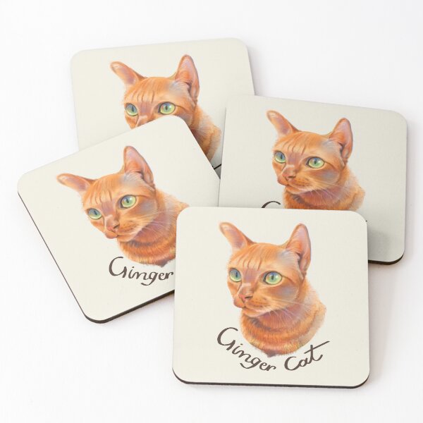 Item preview, Ginger cat designed and sold by popera.