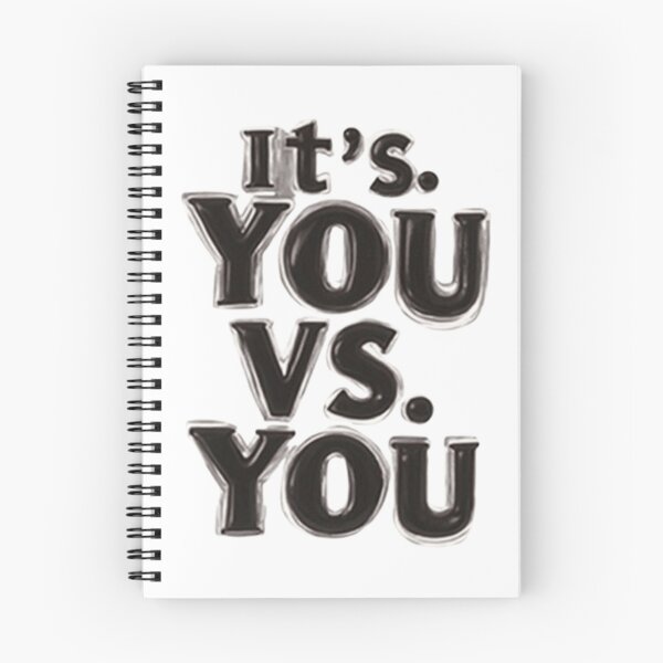 Item preview, It’s You vs You Powerful Discipline Quote designed and sold by Life Quotes.