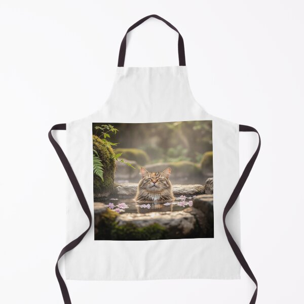 Item preview, Hot Spring Cat designed and sold by AmraeTees.