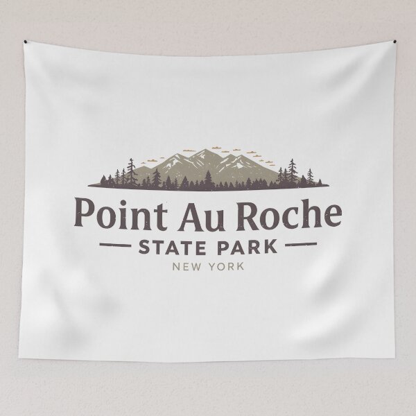 Aperçu de l'œuvre Parc d'État de Point Au Roche - New York créée et vendue par GoodOldVintage.