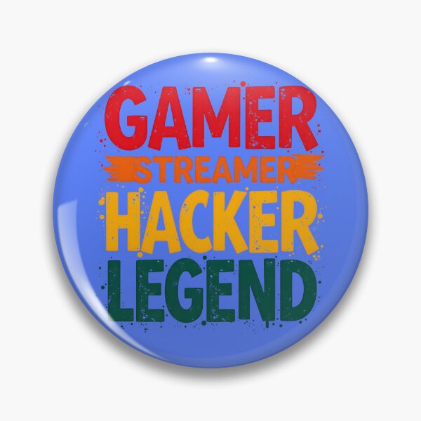 Item preview, Gamer Streamer Hacker Legend Style designed and sold by Fab-Haven.