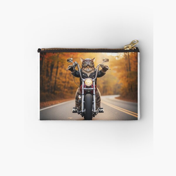 Item preview, Motorcycle Cat designed and sold by AmraeTees.