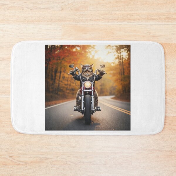 Item preview, Motorcycle Cat designed and sold by AmraeTees.