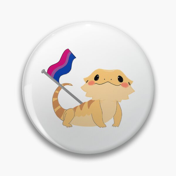 Item preview, Bisexual Pride Beardie designed and sold by salvadorrojass.