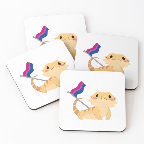 Item preview, Bisexual Pride Beardie designed and sold by salvadorrojass.