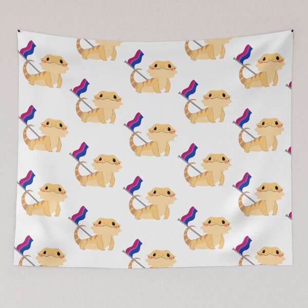 Item preview, Bisexual Pride Beardie designed and sold by salvadorrojass.