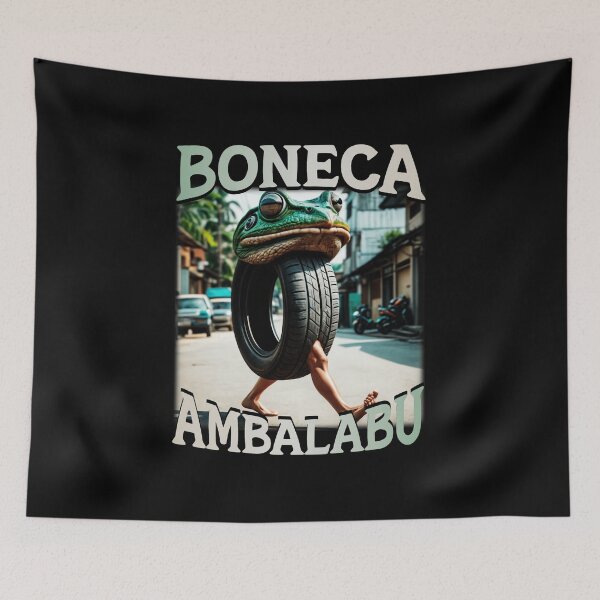 Item preview, Boneca Ambalabu Italian Brainrot Frog Meme  designed and sold by jotaro210.
