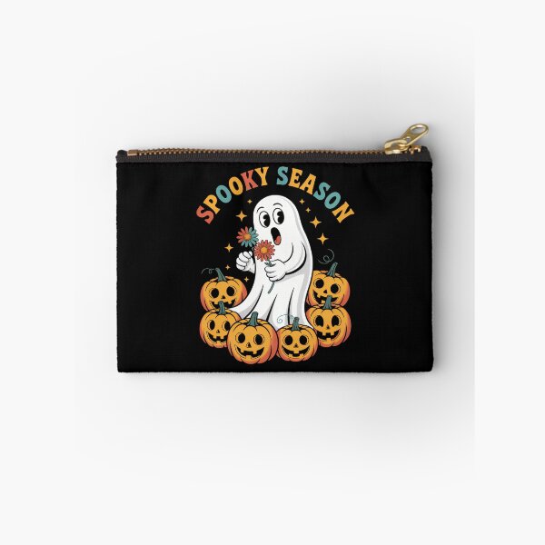Item preview, Floral Ghost Pumpkins Spooky Season Retro Groovy Halloween designed and sold by BiellaSar.