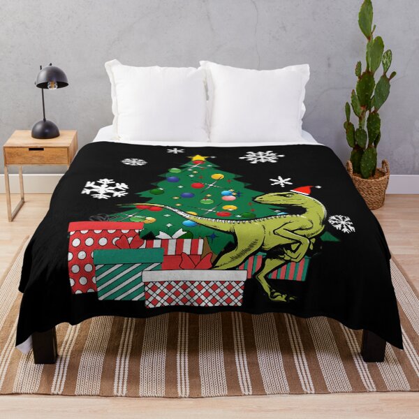 Item preview, Velociraptor Around The Christmas Tree designed and sold by lkoocnhzvg7.