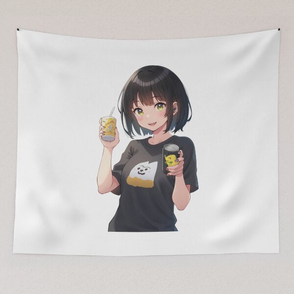 Item preview, Genki Drink Girl – Genki Drink Time! ?✨ designed and sold by GenkiNyan.