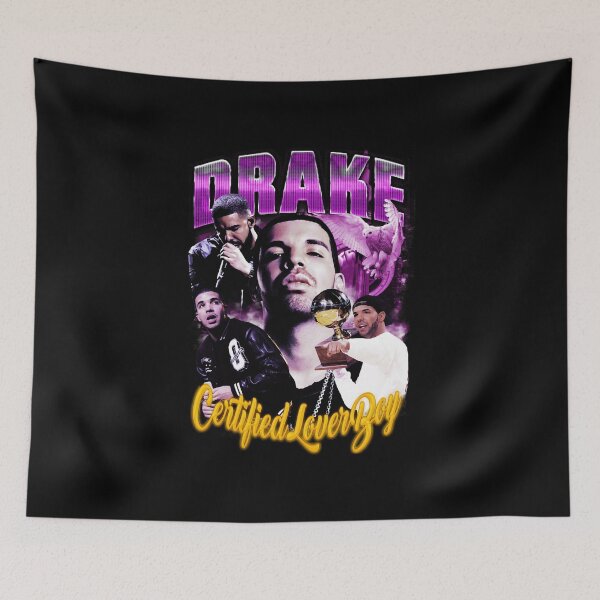 Item preview, Drake Purple Neon Rap Collage Urban Hip Hop Tribute designed and sold by jotaro201.