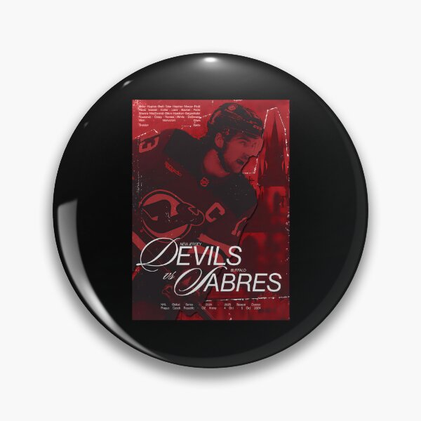Item preview, Devils Vs Sabres Season Opener In Prague (Nico Ver) designed and sold by LautaDuran.