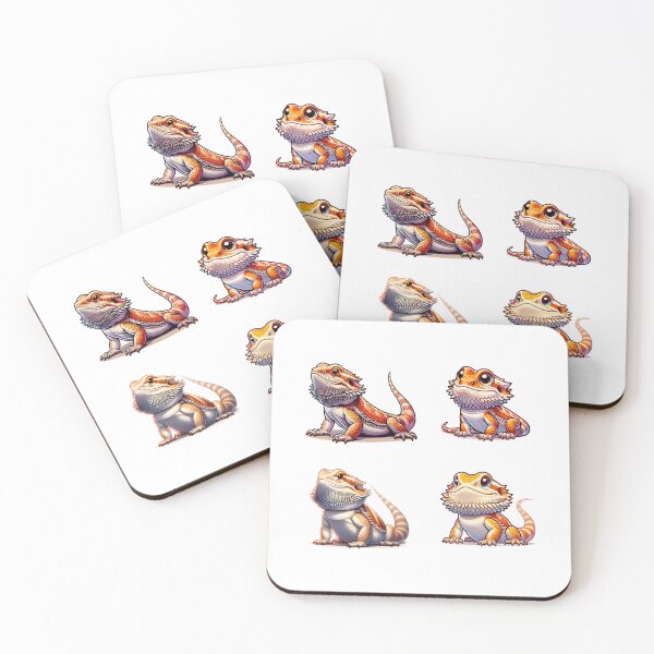 Item preview, Cute Bearded Dragons designed and sold by salvadorrojass.