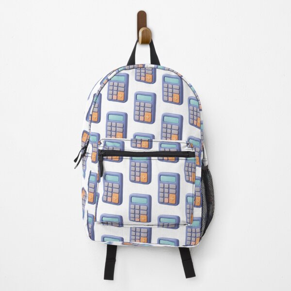 Item preview, Animated illustration-style calculator isolated on transparent background, concept back to school, AI Generated designed and sold by dvoevnore.
