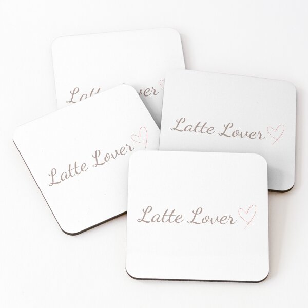 Item preview, Latte Lover – Minimal Coffee Quote Design designed and sold by J0b4t.