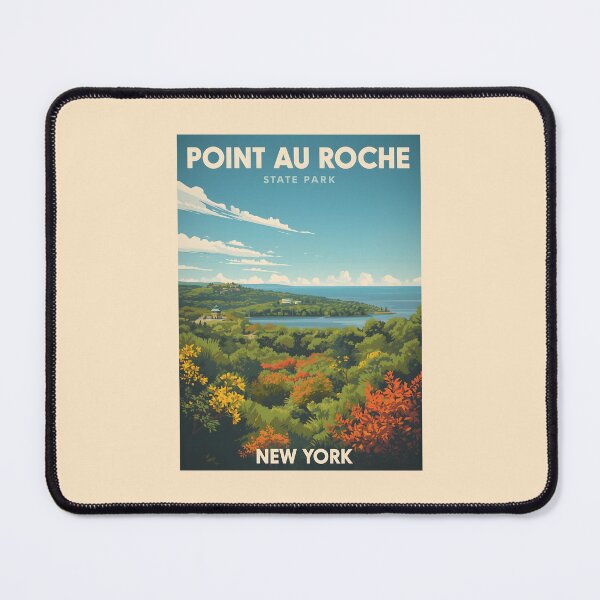 Item preview, Point Au Roche State Park - New York designed and sold by GoodOldVintage.