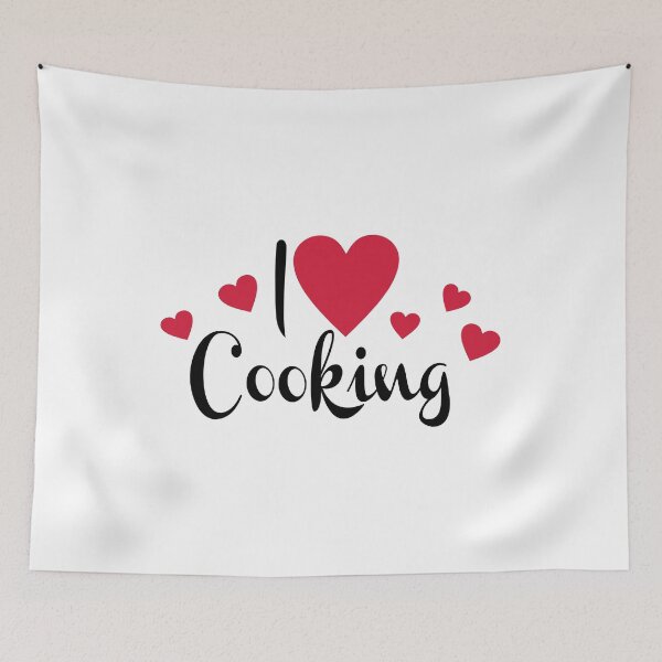 Item preview, I love cooking designed and sold by Vectorqueen.