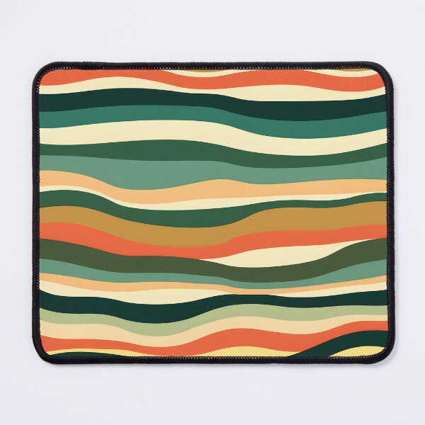 Item preview,  Mid Century Modern wavy pattern,  designed and sold by Prints and Lifestyle.