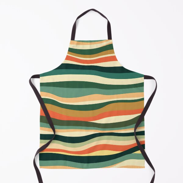 Item preview, Mid Century Modern wavy pattern, designed and sold by Prints and Lifestyle.