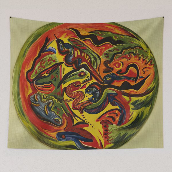 Item preview, jackson pollock painting designed and sold by 4Darty.