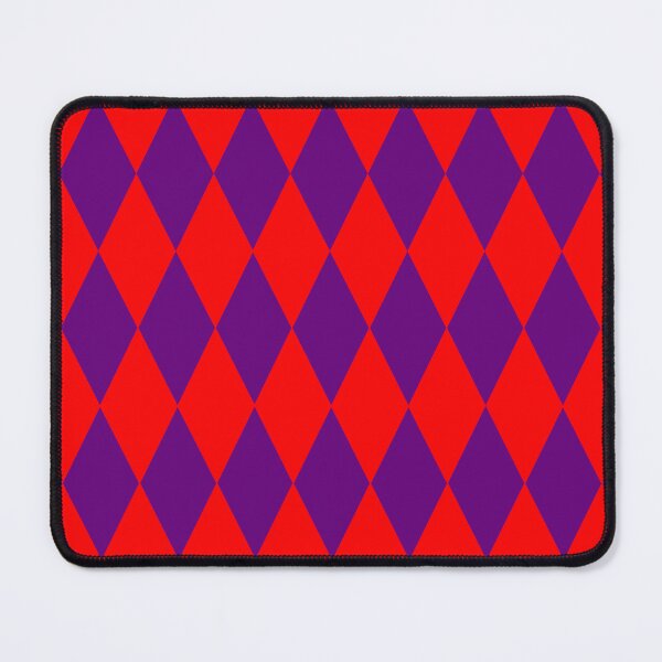 Item preview, Red Purple Harlequin Diamonds Checkers Design  designed and sold by PatternTitan.