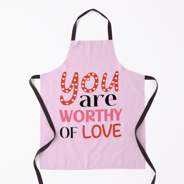 Item preview, You Are Worthy of Love – Positive Affirmation Quote designed and sold by ChemicalXShop.