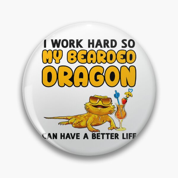 Item preview, Funny Bearded Dragon Tshirt Bearded Dragon Lover Design I Work Hard So My Bearded Dragon Can Have A Better Life designed and sold by salvadorrojass.
