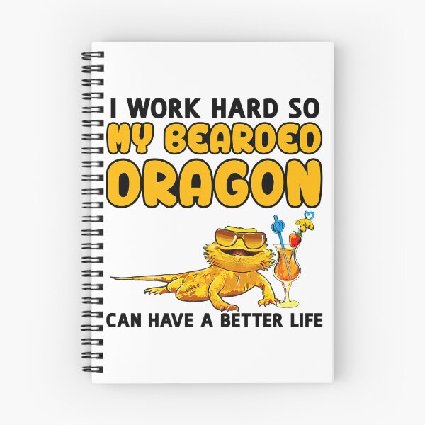 Item preview, Funny Bearded Dragon Tshirt Bearded Dragon Lover Design I Work Hard So My Bearded Dragon Can Have A Better Life designed and sold by salvadorrojass.