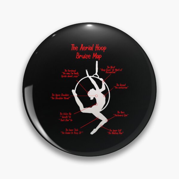 Item preview, The Aerial Hoop Bruise Map	 designed and sold by rlaralflkwb23.