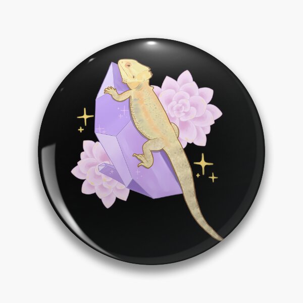 Item preview, Bearded Dragon And Amethyst designed and sold by salvadorrojass.