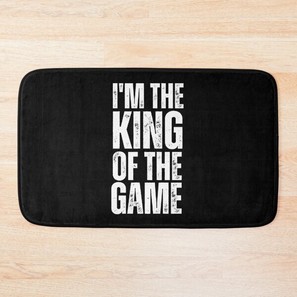 Item preview, I’M THE KING OF THE GAME – Bold Gamer Statement Design designed and sold by Karim-Karem.