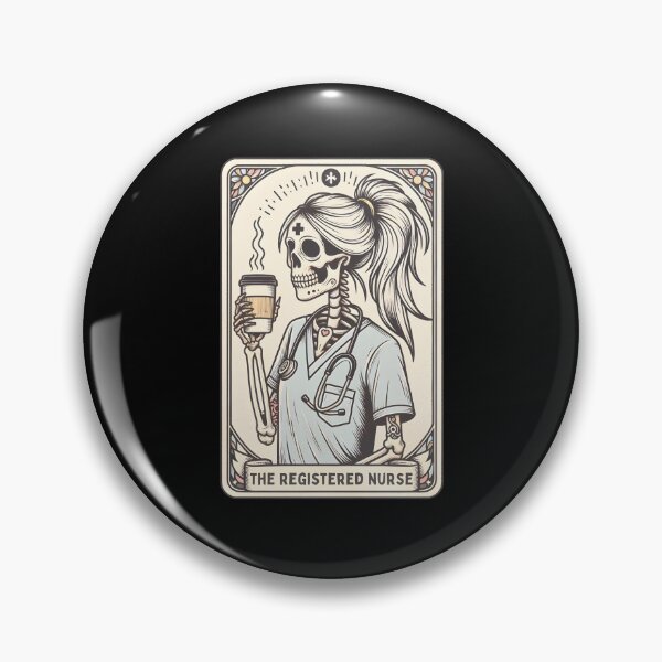 Item preview, The Registered Nurse Tarot Card designed and sold by Torionrad.
