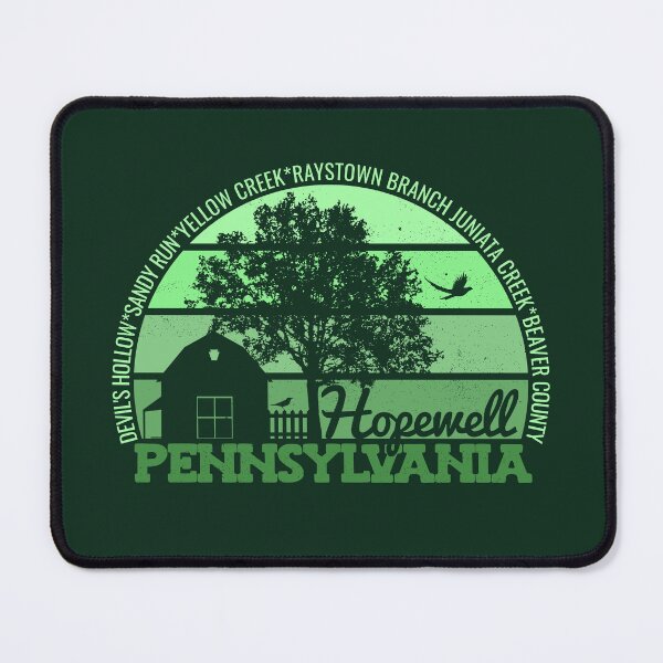 Item preview, Hopewell Pennsylvania Sunset Retro Vintage Local Pride Logo designed and sold by CRHPOD20.