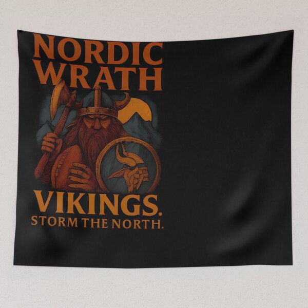 Item preview, Nordic Wrath  Minnesota Vikings Berserker  designed and sold by AbbiSutto.