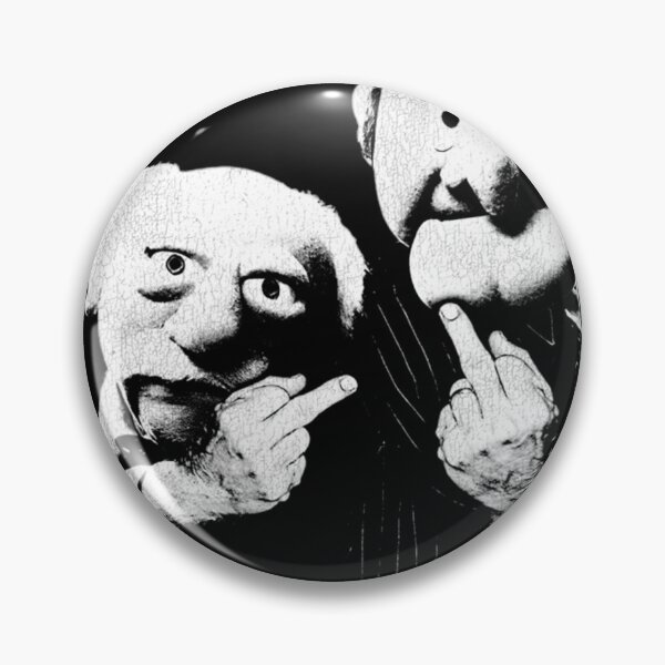 Item preview, Statler And Waldorf Middle Finger designed and sold by JoyHopkin.