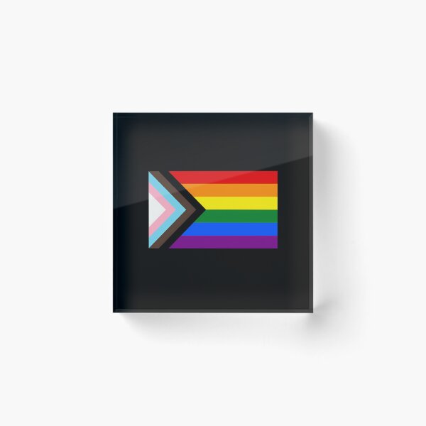 Item preview, Progress Pride Flag  	 designed and sold by vmcejucqo92.
