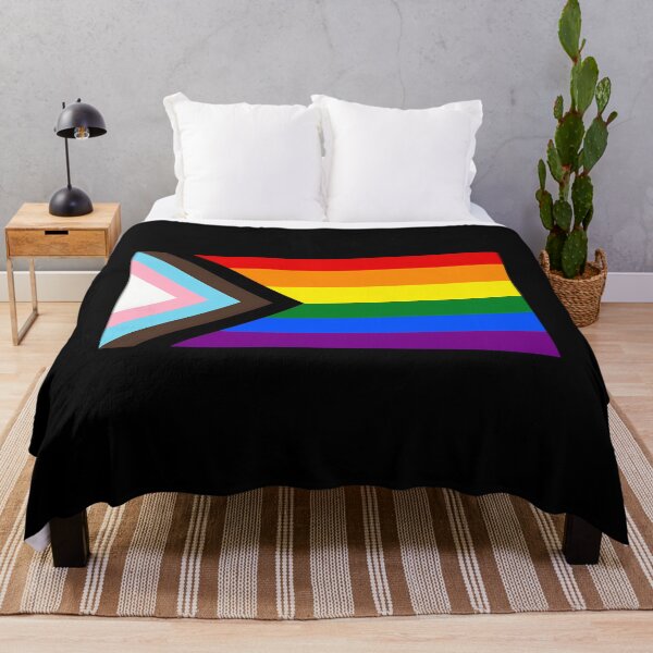 Item preview, Progress Pride Flag  	 designed and sold by vmcejucqo92.
