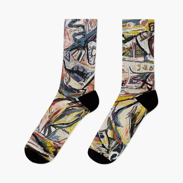 Item preview, jackson pollock painting designed and sold by 4Darty.