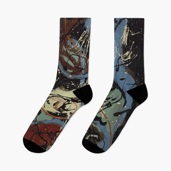 Item preview, jackson pollock painting designed and sold by 4Darty.