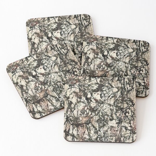 Item preview, jackson pollock painting designed and sold by 4Darty.