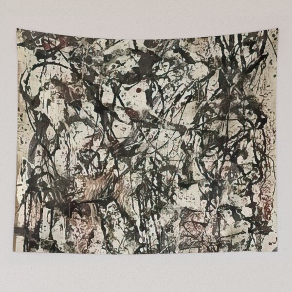 Item preview, jackson pollock painting designed and sold by 4Darty.